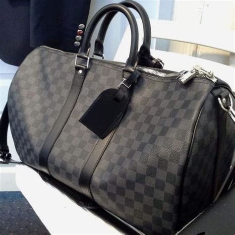 louis vuitton duffle bag black and white|louis vuitton duffle bag monogram.